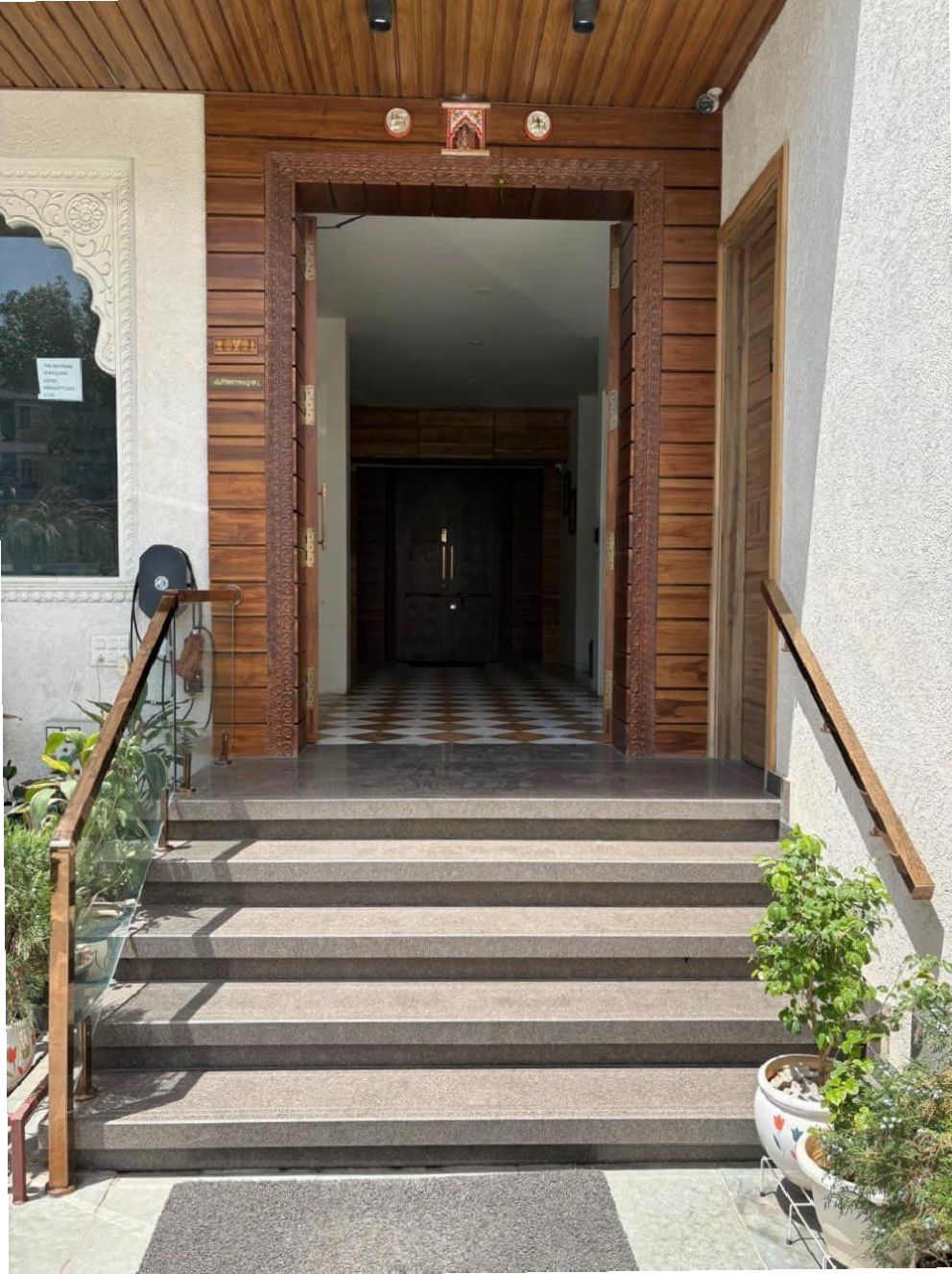 The Alinkrit Atelier Carved Grand Entrance